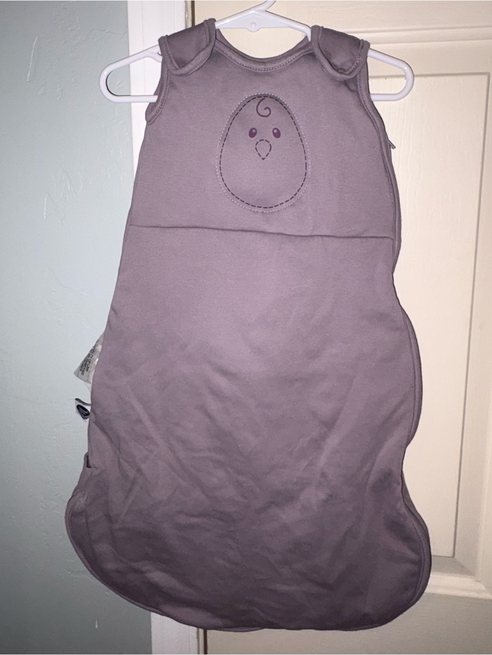 Nested Bean Zen Sack Winter Size S 0-6 months Muted Purple Color